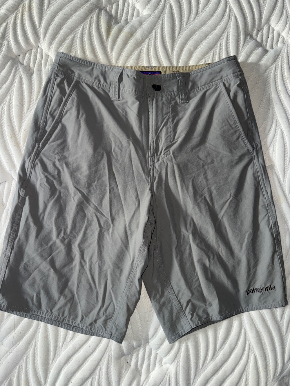 Patagonia Gray Men's Hybrid Shorts